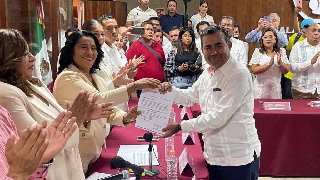 Abelina López nombra a Noé Peralta como titular de Turismo en momento crucial para Acapulco