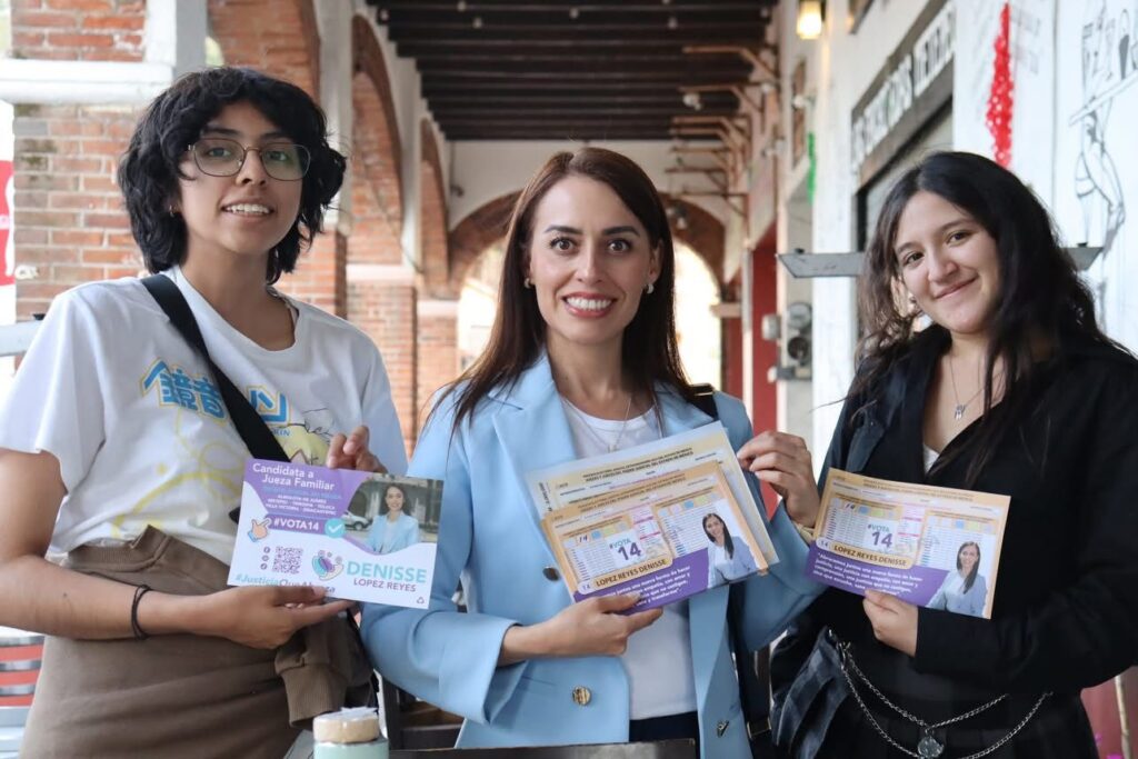 DENISSE LÓPEZ REYES LLEVA A LAS CALLES SU “JUSTICIA QUE ABRAZA”