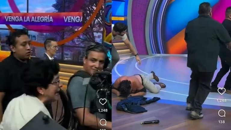 PROTAGONIZA ALBERTO DEL RÍO ARMA ESCÁNDALO EN VIVO EN VENGA LA ALEGRÍA