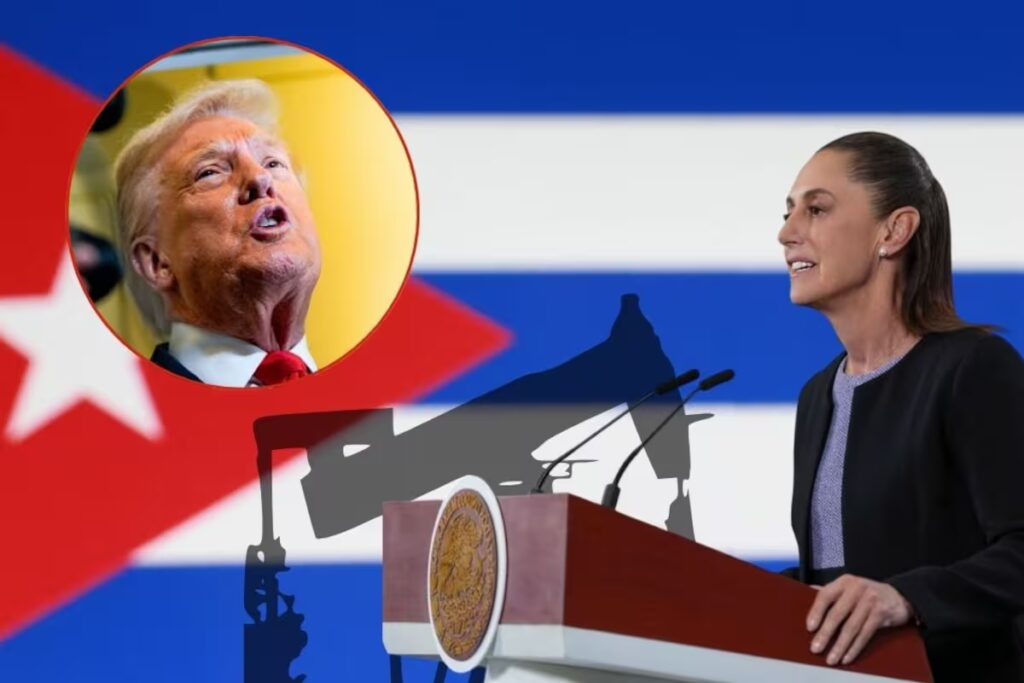 Trump declara a periodistas que México dejará de enviar petróleo a Cuba: “Es una nación fallida”