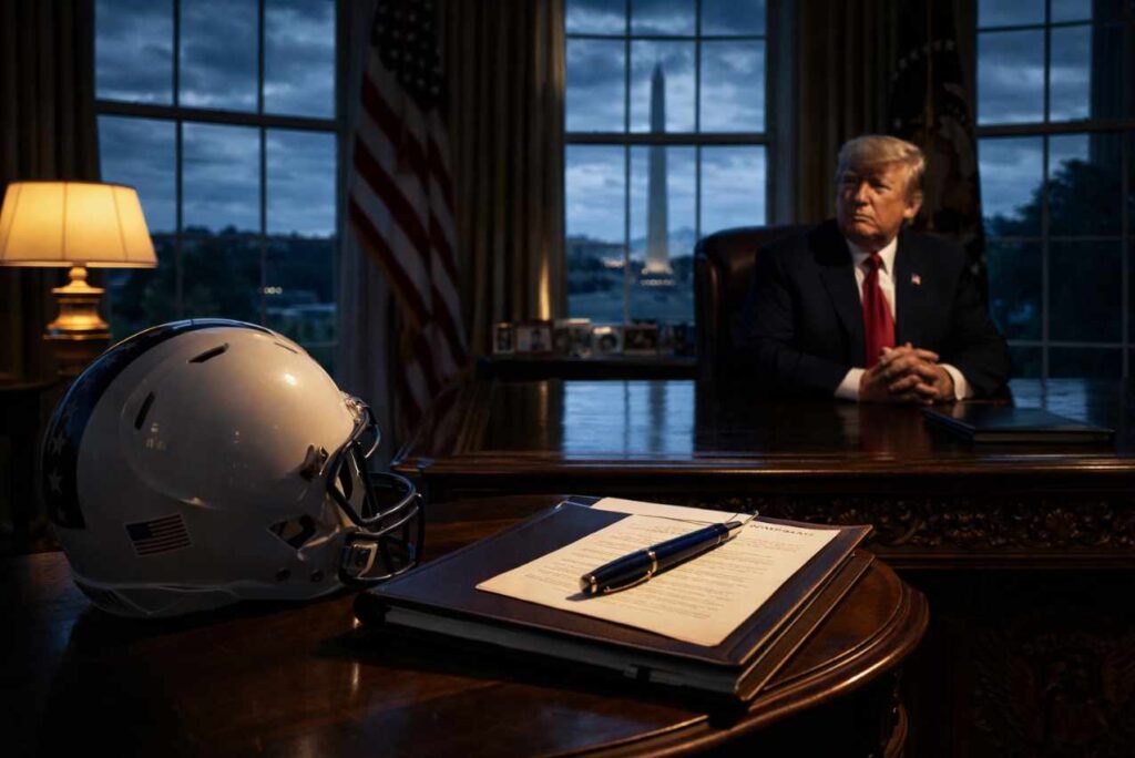 Trump indulta a exjugadores de NFL y registra mínimo histórico de aprobación; Obama revive debate sobre vida extraterrestre