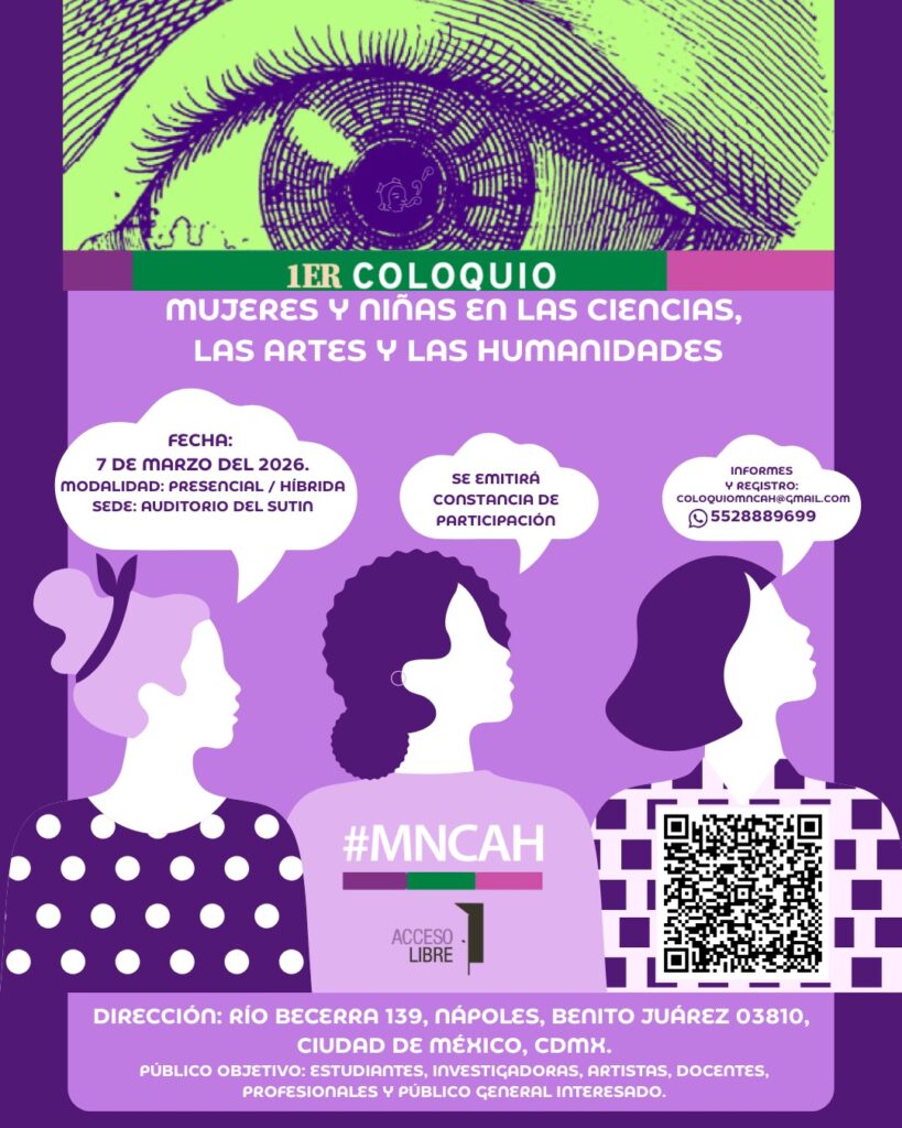 8M: Científicas, artistas y académicas debaten en CDMX los retos de las mujeres en el conocimiento y la igualdad