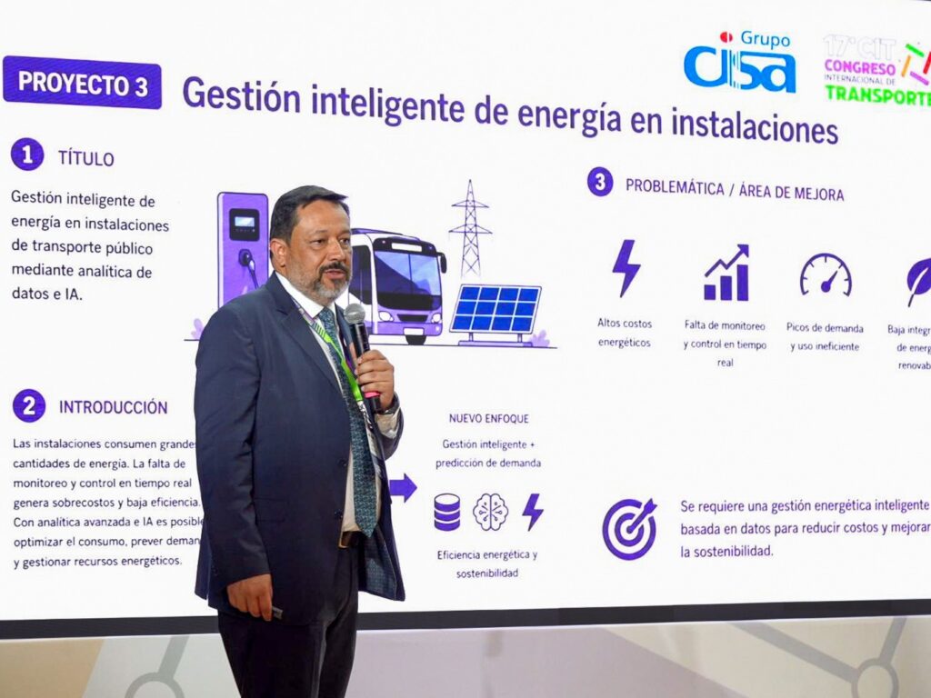 Academia y transporte público sellan alianza tecnológica con Grupo CISA durante el 17CIT