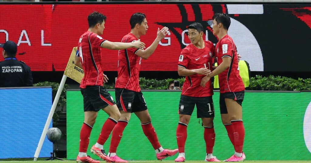 Corea del Sur vence 2-1 a Chequia en su debut del Mundial 2026