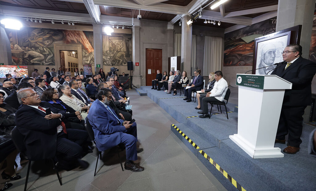 Inauguran en la SCJN exposición homenaje al muralista Antonio González Orozco