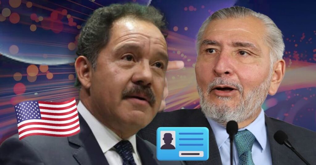 Ignacio Mier niega cancelación de visa de Adán Augusto López; cita viaje reciente a EU