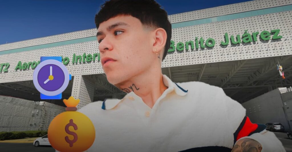 Denuncian presunto robo de 5 mil dólares y un Rolex al equipo de Junior H en el AICM